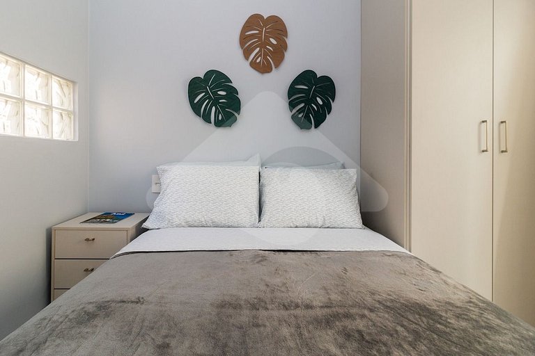 2 min de Copacabana | Moderno y confortable