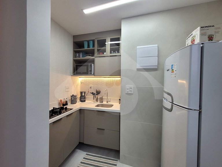 2 min de Copacabana | Moderno y confortable