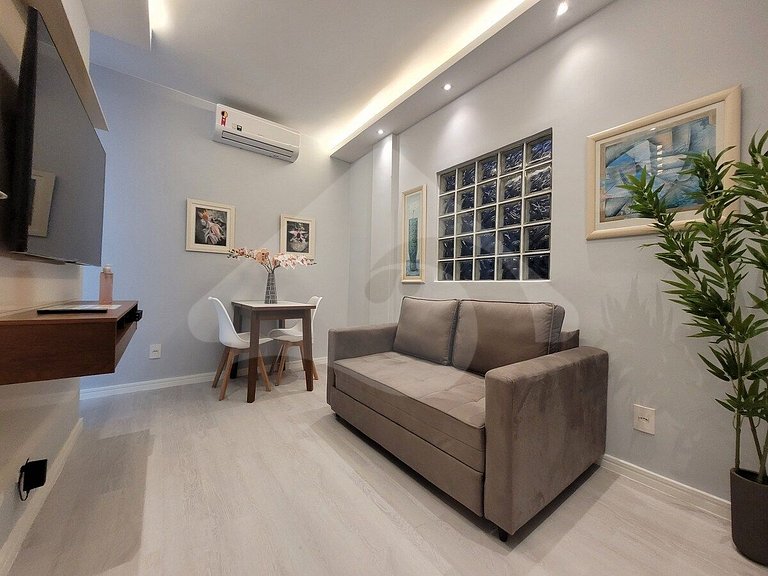 2 min de Copacabana | Moderno y confortable