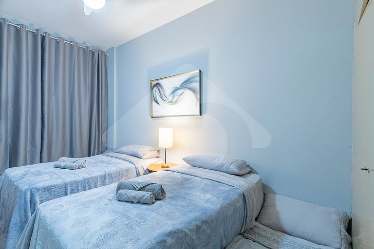 2 minutes from Leme Beach | Do everything on foot