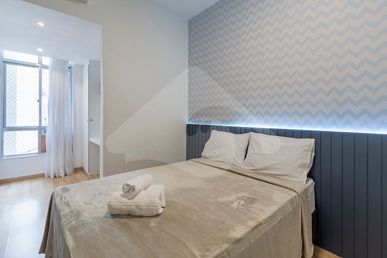 2 min de Playa Copacabana | Amplio y Remodelado