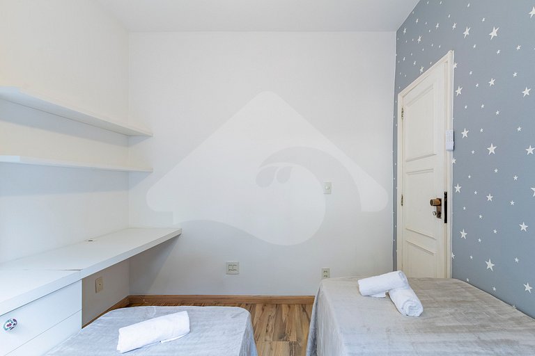 2 min de Playa Copacabana | Amplio y Remodelado