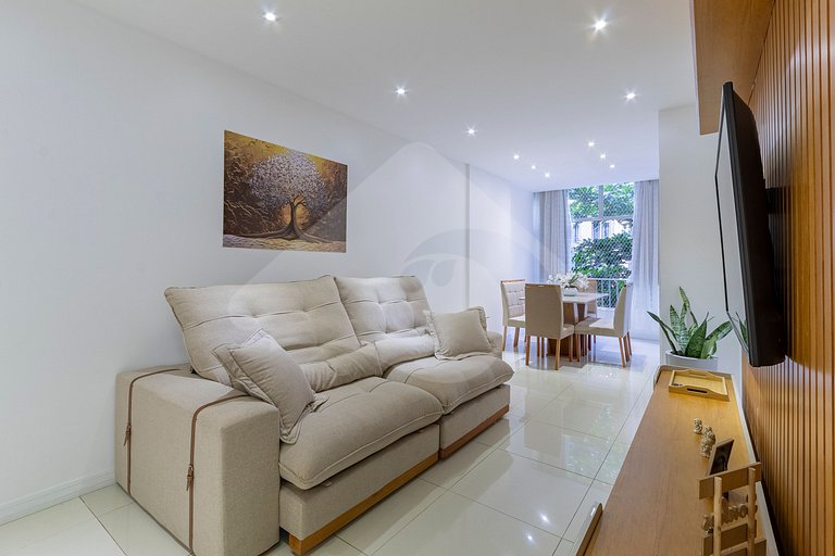 2 min de Playa Copacabana | Amplio y Remodelado