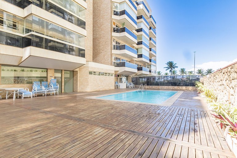 Em frente a Praia: Cobertura Duplex de Luxo com Espaço Gourm