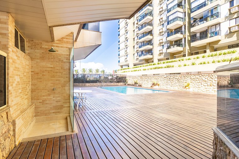 Vista al Mar: Dúplex de Lujo con Área Gourmet