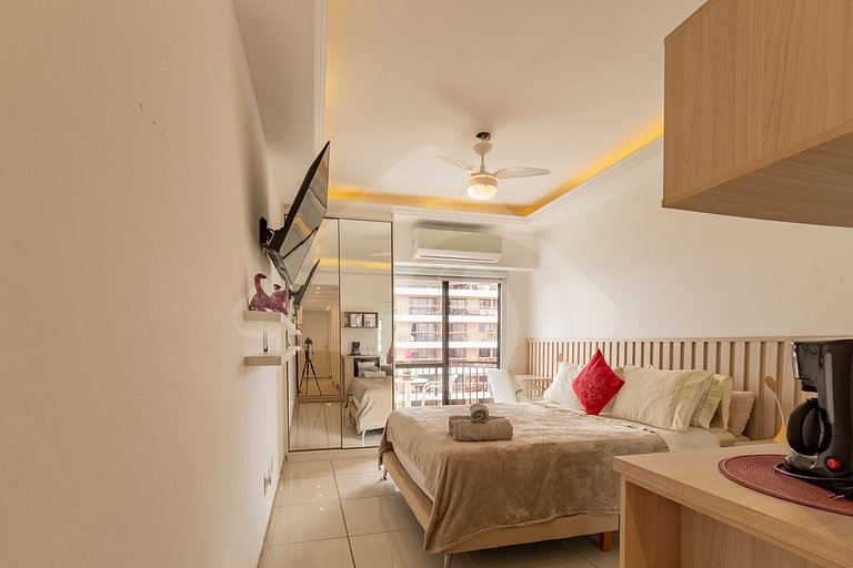 9 min from the beach | Balcony and Sea View