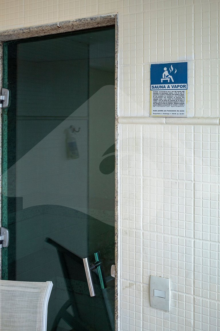 Apartamento na Frente da Praia | Calmo e Decorado
