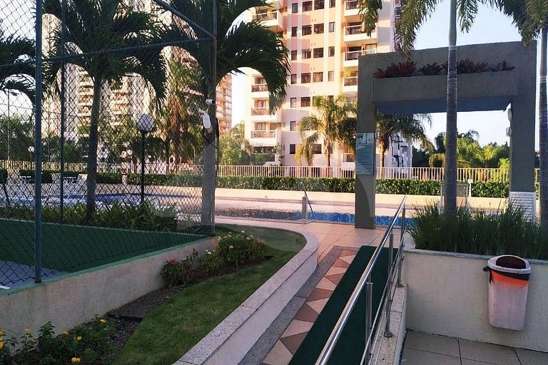 Vista al Mar c/ Balcón y Tina – 8 min de la Playa